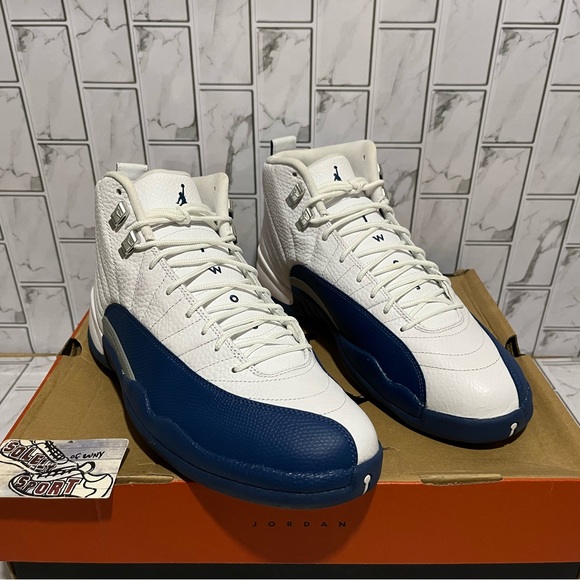 New Nike Air Jordan 12 Retro French Blue 2016 Jumpman 130690-113 Mens 11.5 main image 13